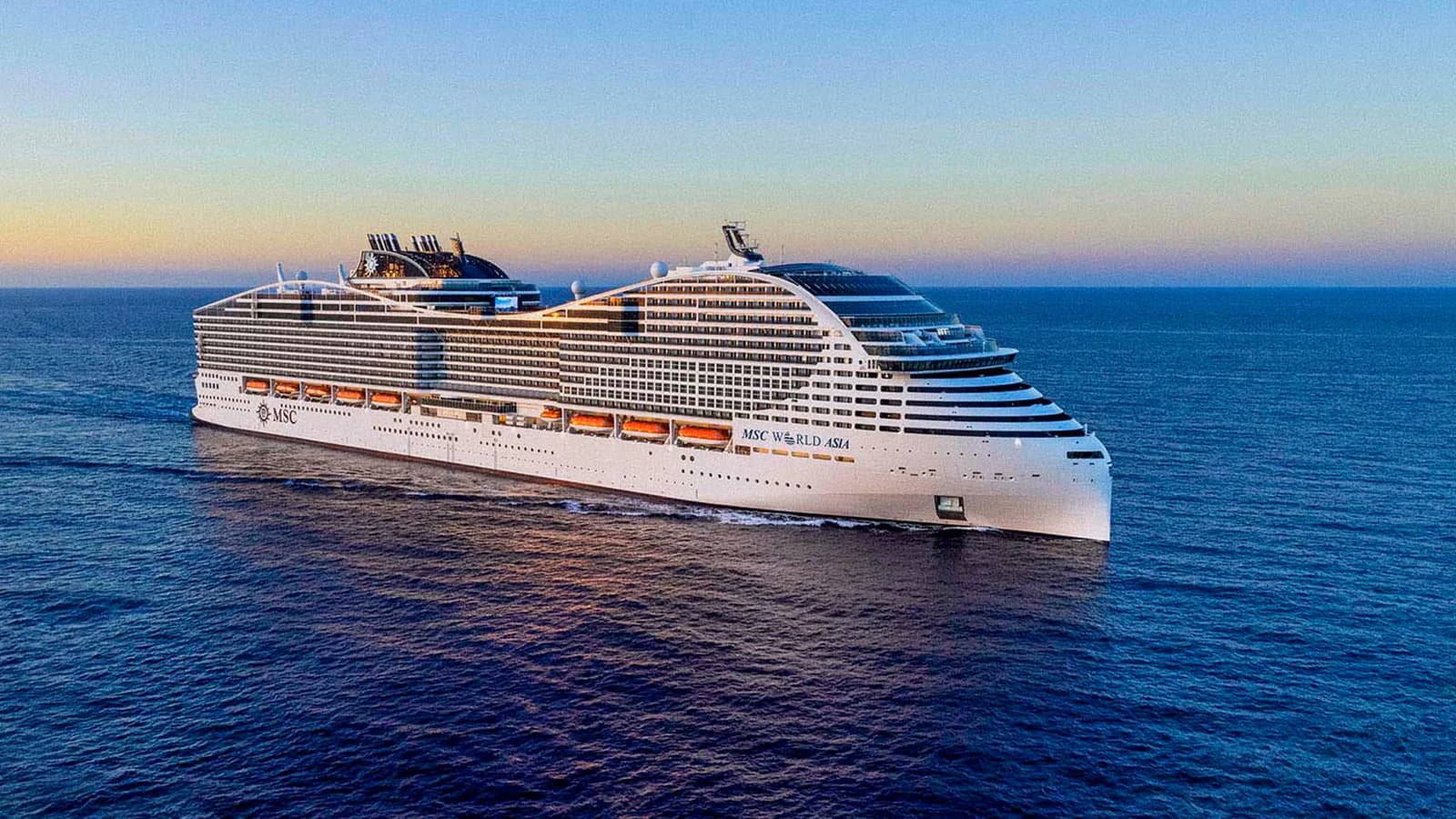 MSC World Asia cruise ship
